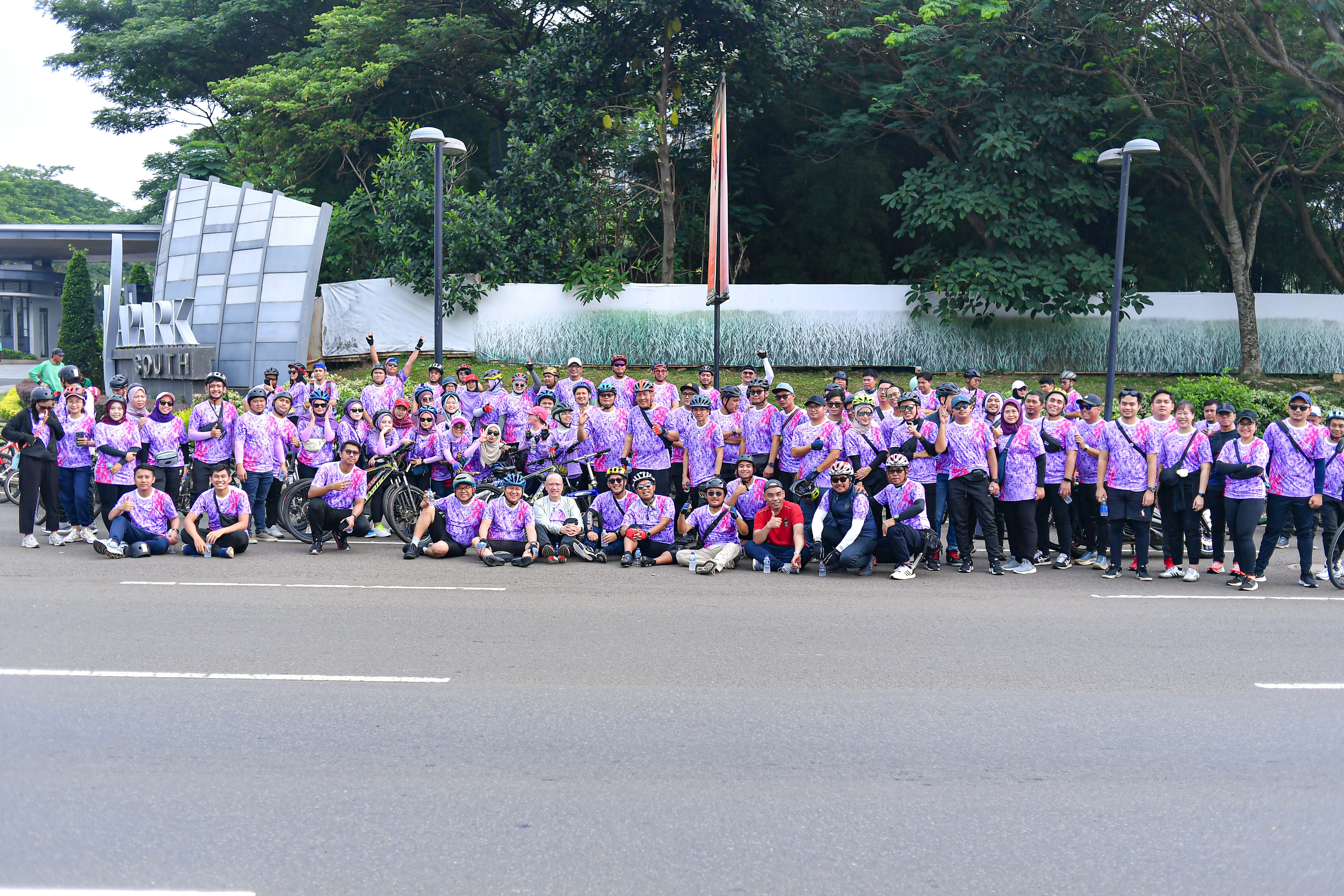 YKP BRI GELAR RIDING DAN FUN BIKE MERIAHKAN HUT YKP BRI KE-30