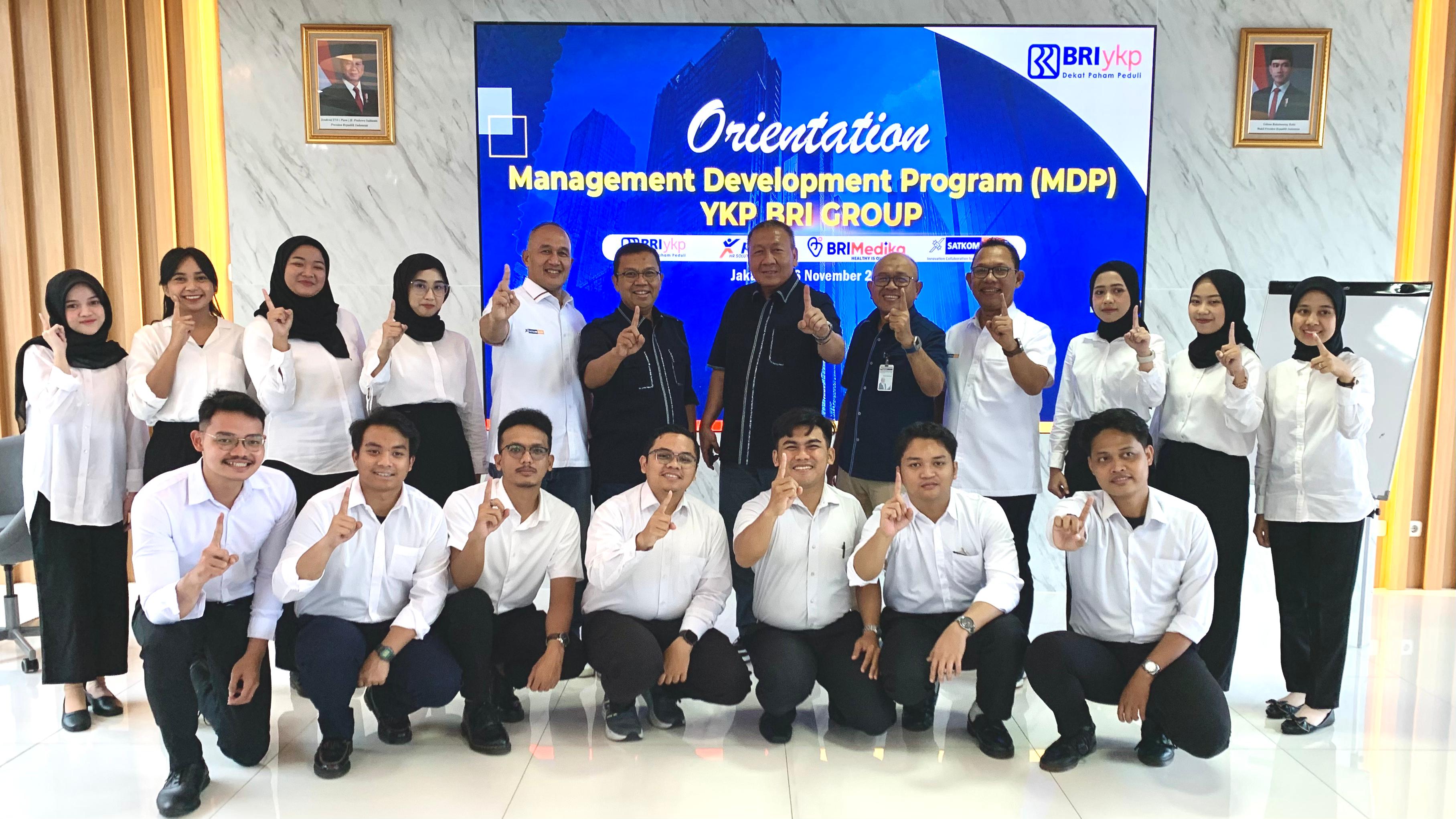 ORIENTASI MANAGEMENT DEVELOPMENT PROGRAM YKP BRI GROUP 2024