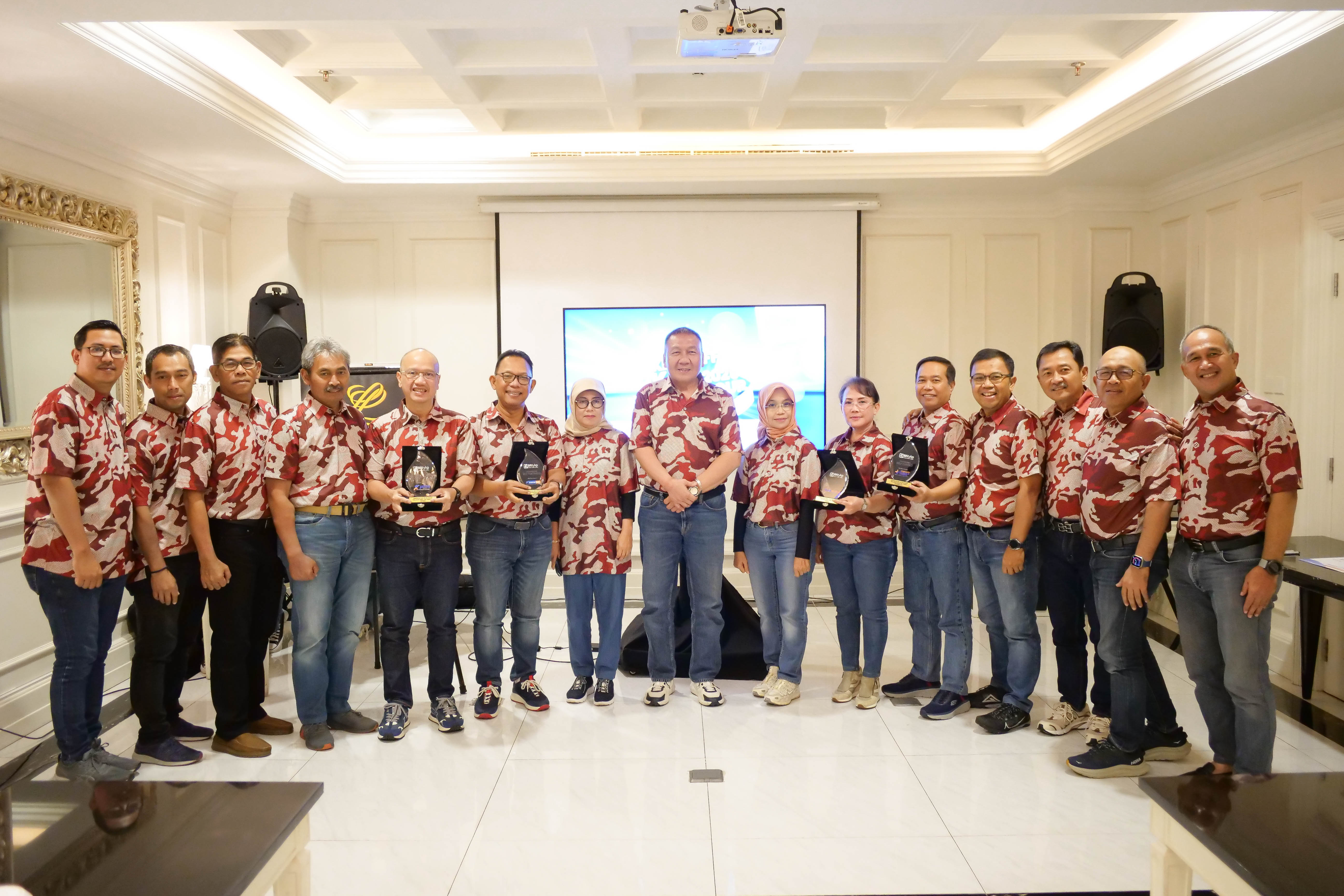 YKP BRI BERSAMA YKP BRI GROUP MENGGELAR KICK OFF RKAP 2025